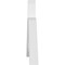 Ekena Millwork Archdale Architectural Grade PVC Gable Bracket, 96"W x 16"H x 2"D x 6"F, 4/12 Pitch GBP096X16X0206ARC00 - alternate 2